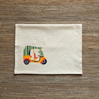 Calyz Indian Autoriksha Tea towel